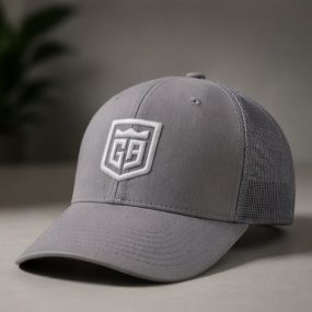Light Grey Trucker Style